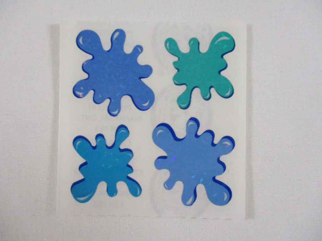 Sandylion Splash Glitter Sticker Sheet / Module - Vintage & Collectible - D - Scrapbooking