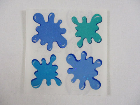 Sandylion Splash Glitter Sticker Sheet / Module - Vintage & Collectible - D - Scrapbooking