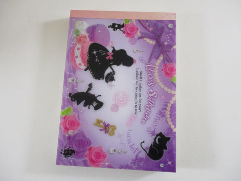 Cute Kawaii VHTF Vintage Collectible Kamio Alice Princess Fairy Tale 4 x 6 Inch Notepad / Memo Pad - Stationery Designer Paper Collection