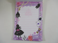 Cute Kawaii VHTF Vintage Collectible Kamio Alice Princess Fairy Tale 4 x 6 Inch Notepad / Memo Pad - Stationery Designer Paper Collection