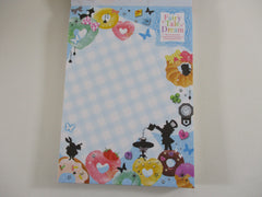Cute Kawaii VHTF Vintage Collectible Q-lia Alice Fairy Tale Dream 4 x 6 Inch Notepad / Memo Pad - Stationery Designer Paper Collection