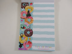 Cute Kawaii VHTF Vintage Collectible Q-lia Alice Fairy Tale Dream 4 x 6 Inch Notepad / Memo Pad - Stationery Designer Paper Collection