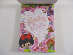 Cute Kawaii HTF Vintage Collectible Q-lia Princess Story Fairy Tale 4 x 6 Inch Notepad / Memo Pad - Stationery Designer Paper Collection