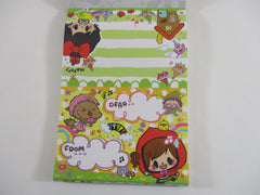 Cute Kawaii HTF Vintage Collectible Q-lia Princess Story Fairy Tale 4 x 6 Inch Notepad / Memo Pad - Stationery Designer Paper Collection