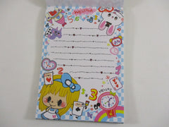 Cute Kawaii HTF Vintage Collectible Q-lia Princess Story Fairy Tale 4 x 6 Inch Notepad / Memo Pad - Stationery Designer Paper Collection