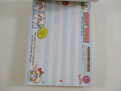 Cute Kawaii VHTF Vintage Collectible Kamio Happy Dental 4 x 6 Inch Notepad / Memo Pad - Stationery Designer Paper Collection