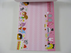 Cute Kawaii VHTF Vintage Collectible Kamio Fairy Tale World 4 x 6 Inch Notepad / Memo Pad - Stationery Designer Paper Collection