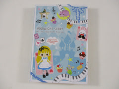 Cute Kawaii VHTF Vintage Collectible Q-lia Alice Moonlight 4 x 6 Inch Notepad / Memo Pad - Stationery Designer Paper Collection