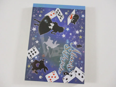 Cute Kawaii VHTF Vintage Collectible Kamio Alice Princess Fairy Tale 4 x 6 Inch Notepad / Memo Pad - Stationery Designer Paper Collection