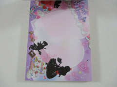 Cute Kawaii VHTF Vintage Collectible Kamio Alice Princess Fairy Tale 4 x 6 Inch Notepad / Memo Pad - Stationery Designer Paper Collection