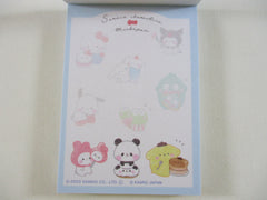 Cute Kawaii Kamio Sanrio Characters Mochipan Mini Notepad / Memo Pad - C - Stationery Designer Paper Collection