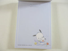 Cute Kawaii Kamio Sanrio Pochacco Dog nuizukuri Mini Notepad / Memo Pad - C - Stationery Designer Paper Collection