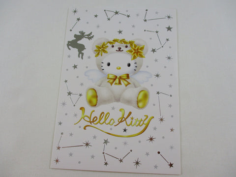Rare ❤︎ Vintage *ੈ✩‧₊˚ Collectible - Cute Kawaii Sanrio Hello Kitty Postcard 2002