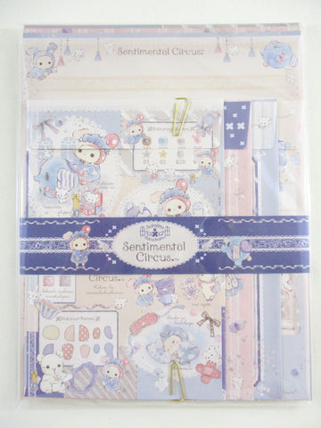 Cute Kawaii San-X Sentimental Circus Letter Set Pack - 2024 Stationery Writing Paper Envelope Penpal