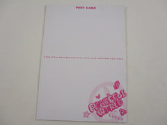 Rare ❤︎ Vintage *ੈ✩‧₊˚ Collectible - Cute Kawaii Peaceful World Postcard
