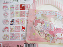 Cute Kawaii Sanrio My Melody Stickers Sack 2015 - Collectible - for Journal Planner Agenda Craft Scrapbook - New Preowned