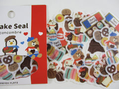 Cute Kawaii Papier Platz Concombre Flake Stickers Sack - Chocolate - for Journal Diary Planner Agenda Schedule Scrapbook Craft Gift