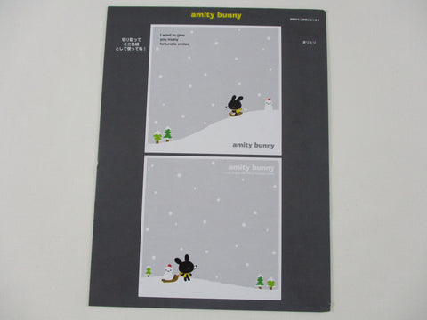 Rare ❤︎ Vintage *ੈ✩‧₊˚ Collectible ✿  Gift - Cute Kawaii DIY Paper Cut-outs Note Cards / Tags / Bookmarks - Amity Bunny Rabbit