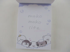 Cute Kawaii Crux Moko moko Animals Mini Notepad / Memo Pad - Stationery Designer Paper Collection