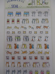 Cute Kawaii San-X Mixed Cats Sticker Sheet - A - for Planner Journal Scrapbook Craft
