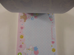 Rare ❤︎ Vintage *ੈ✩‧₊˚ Collectible ✿ Gift - Cute Kawaii Sanrio Cinnamoroll Windows of Friends 4 x 6 Inch Notepad / Memo Pad preowned - Stationery Designer Paper Collection Gift