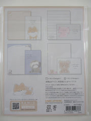 Cute Kawaii Kamio Animal Dog Dino Raccoon Letter Set Pack - Stationery Writing Paper Envelope Penpal Pen pal Stationary