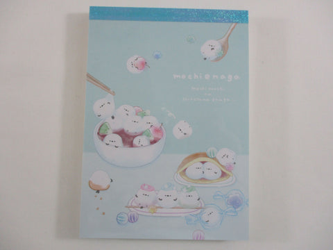 Cute Kawaii Q-Lia Bird Mochi 4 x 6 Inch Notepad / Memo Pad - Stationery Designer Paper Collection