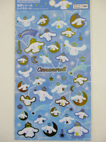 Cute Kawaii Sanrio Cinnamoroll dog Large Sticker Sheet - C - for Journal Planner Craft Diary Project Organizer Gift Favorite