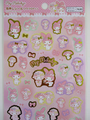 Cute Kawaii Sanrio My Melody Large Sticker Sheet - A - for Journal Planner Craft Diary Scrapbook Project Schedule Organizer Gift Favorite