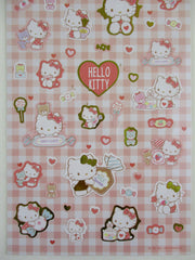 Cute Kawaii Sanrio Hello Kitty Large Sticker Sheet - B - for Journal Planner Craft Agenda Diary Project Gift Favorite
