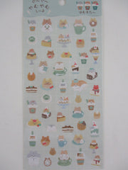 Cute Kawaii Kamio Sticker Sheet - Hamster Cafe - for Journal Planner Craft Agenda Organizer Scrapbook