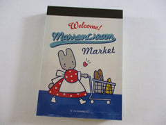 Cute Kawaii Sanrio Retro Anniversary Series - Marron Cream Rabbit - Mini Notepad / Memo Pad - Stationery Designer Paper Collection Collectible Gift preowned