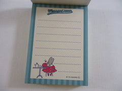 Cute Kawaii Sanrio Retro Anniversary Series - Marron Cream Rabbit - Mini Notepad / Memo Pad - Stationery Designer Paper Collection Collectible Gift preowned