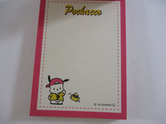 Cute Kawaii Sanrio Retro Anniversary Series - Pochacco Dog - Mini Notepad / Memo Pad - Stationery Designer Paper Collection Collectible Gift preowned