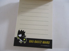 Cute Kawaii Sanrio Retro Anniversary Series - Badtz Maru - Mini Notepad / Memo Pad - Stationery Designer Paper Collection Collectible Gift preowned