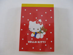Cute Kawaii Sanrio Retro Anniversary Series - Hello Kitty Classic - Mini Notepad / Memo Pad - Stationery Designer Paper Collection Collectible Gift preowned