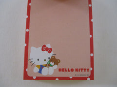Cute Kawaii Sanrio Retro Anniversary Series - Hello Kitty Classic - Mini Notepad / Memo Pad - Stationery Designer Paper Collection Collectible Gift preowned