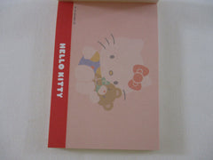 Cute Kawaii Sanrio Retro Anniversary Series - Hello Kitty Classic - Mini Notepad / Memo Pad - Stationery Designer Paper Collection Collectible Gift preowned