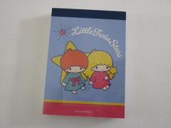Cute Kawaii Sanrio Retro Anniversary Series - Little Twin Stars - Mini Notepad / Memo Pad - Stationery Designer Paper Collection Collectible Gift preowned