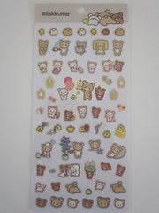 Cute Kawaii San-X Rilakkuma Strawberry Sticker Sheet 2024 C - for Planner Journal Scrapbook Craft Notebook Gift