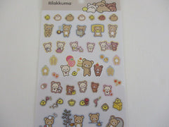 Cute Kawaii San-X Rilakkuma Strawberry Sticker Sheet 2024 C - for Planner Journal Scrapbook Craft Notebook Gift