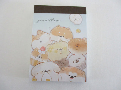 Cute Kawaii Kamio Bread Yeastken Bakery Cafe Mini Notepad / Memo Pad - A - Stationery Journal Diary Craft Gift