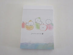 Cute Kawaii Kamio Fruit Puppies Dog Pet Yuruwan Mini Notepad / Memo Pad - Stationery Journal Diary Craft Gift