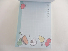 Cute Kawaii Kamio Colorful Drops of Condiment Mini Notepad / Memo Pad - Stationery Journal Diary Craft Gift
