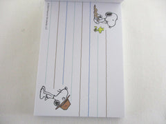Cute Kawaii Peanuts Snoopy Siblings A Mini Notepad / Memo Pad Sun Star - Stationery Journal Diary Gift