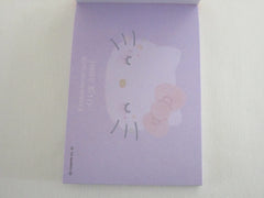 Cute Kawaii Sanrio Hello Kitty 50th Anniversary Mini Notepad / Memo Pad - Stationery Journal Diary Gift (preowned)