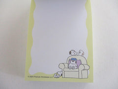 Cute Kawaii Peanuts Snoopy Siblings B Mini Notepad / Memo Pad Sun Star - Stationery Journal Diary Gift