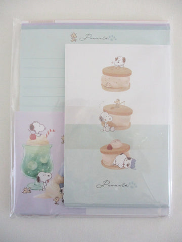 Cute Kawaii Peanuts Snoopy Letter Set Pack - Stationery Writing Paper Penpal Gift