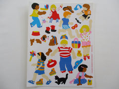 Mrs Grossman Kids and Pets Large Sticker Sheet / Module - 6.5 x 8.25 in - Vintage & Collectible