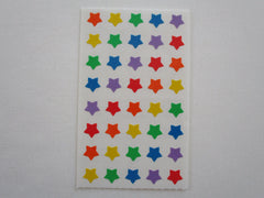 Mrs Grossman Rainbow Stars Sticker Sheet / Module - Vintage & Collectible